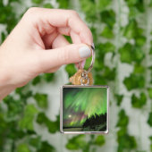 explosionsartiges Aurora Schlüsselanhänger (Hand)