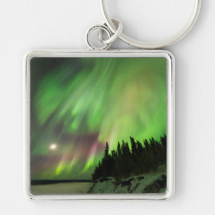 explosionsartiges Aurora Schlüsselanhänger