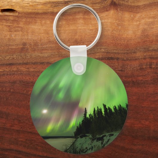 explosionsartiges Aurora Schlüsselanhänger (Vorderseite)