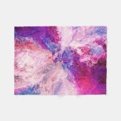 Explosionsfarbige Fleece-Decke Fleecedecke (Vorderseite (Horizontal))