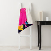 Explosionsfarbige Splash-Kunst Sherpadecke (Beispiel)