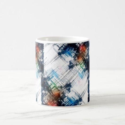 Explosionslinien Kaffeetasse (Mittel)