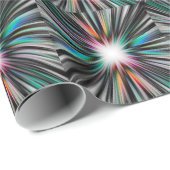 Explosionsmuster der Sternexplosion Geschenkpapier (Rolleneckpunkt)