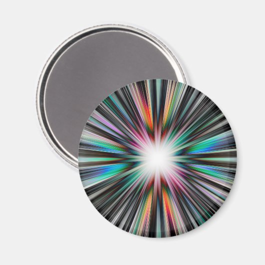 Explosionsmuster der Sternexplosion Magnet (Vorderseite/Rückseite)