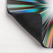 Explosionsmuster der Sternexplosion Mousepad (Ecke)