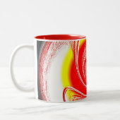 Explosionsstar Zweifarbige Tasse (Links)