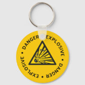 Explosionswarnender Schlüsselanhänger (Vorderseite)