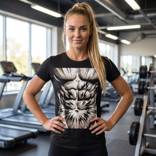 Explosive Anime-Anime gerissene Abs Streetwear-Kun T-Shirt