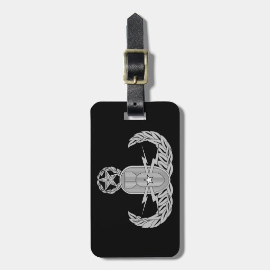 Explosive Artillerie-Vorlagenbeseitigung EOD Gepäckanhänger (Vorderseite vertikal)