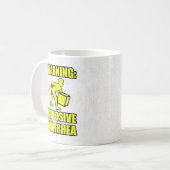 Explosive Diarrhöe DS Kaffeetasse (Vorderseite Links)