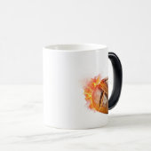 Explosive Fiery Artisan Bread Loaf Verwandlungstasse (VorderseiteRechts)