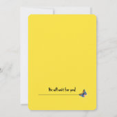 Explosive Geburtstagsüberraschung - Monster Mayhem Einladung (Rückseite)