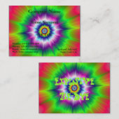 Explosive Krawatte Visitenkarte (Vorne/Hinten)