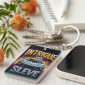 Explosiver Sportwagen Schlüsselanhänger (Vorderseite rechts)