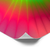 Explosives Krawatte-Dye-Poster Poster (Ecke)