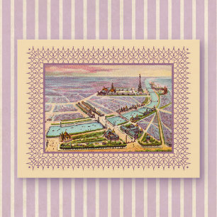 Expo 1900 Paris Postkarte
