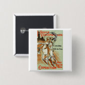 Expo 1914 für die moderne Frau Button (Vorne & Hinten)