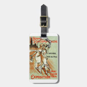Expo 1914 für die moderne Frau Gepäckanhänger
