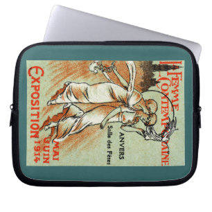 Expo 1914 für die moderne Frau Laptopschutzhülle