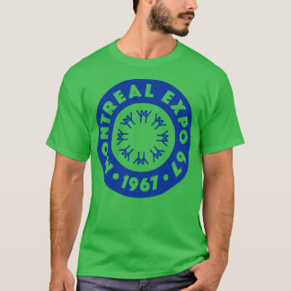 Expo 67 Montreal World Fair Circle Blue T-Shirt