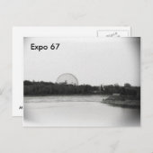 Expo 67 Postkarte (Vorne/Hinten)