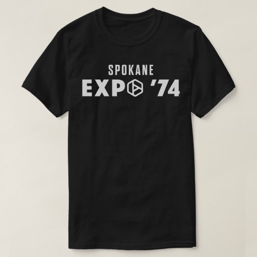 Expo 74 Spokane Welten Messe O Icon White T-Shirt (Design vorne)