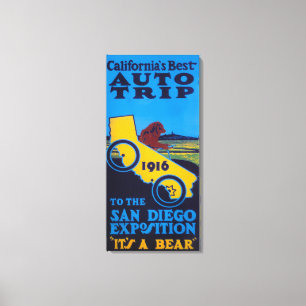 Expo-Werbeplakat Leinwanddruck