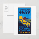 Expo-Werbeplakat Postkarte (Vorne/Hinten)
