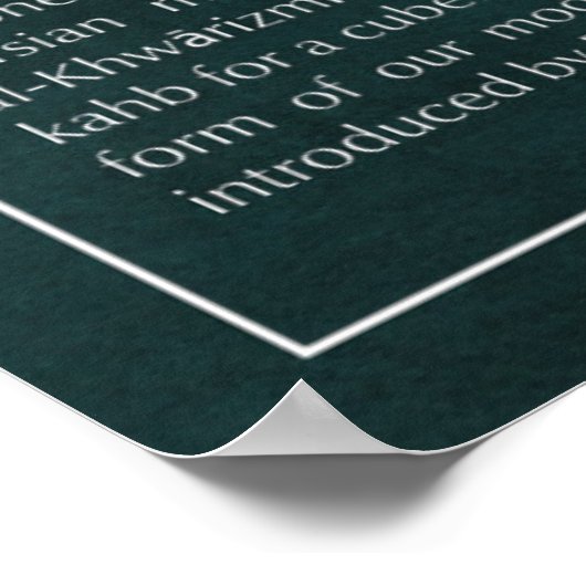 Exponent Poster (Ecke)