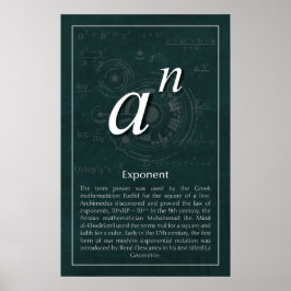 Exponent Poster