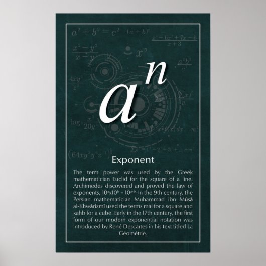 Exponent Poster (Vorne)