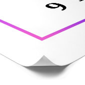 Exponential- und Logarithmusposter Poster (Ecke)