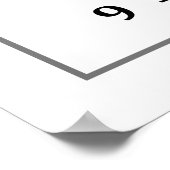 Exponential- und Logarithmusposter Poster (Ecke)