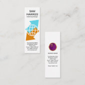 Export internationaler Waffenimporte Mini Visitenkarte (Vorne/Hinten)