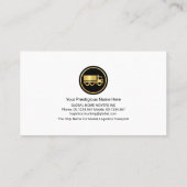 Export von kreativen globalen Linien Visitenkarte (Rückseite)