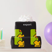 Exportsymbol Geschenkpapier