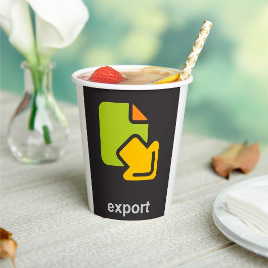 Exportsymbol Pappbecher