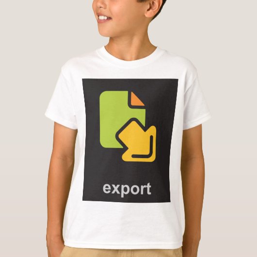 Exportsymbol T-Shirt (Vorderseite)