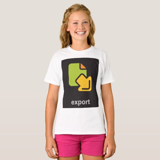 Exportsymbol T-Shirt (Vorne ganz)