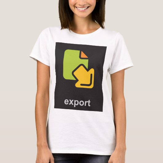 Exportsymbol T-Shirt (Vorderseite)