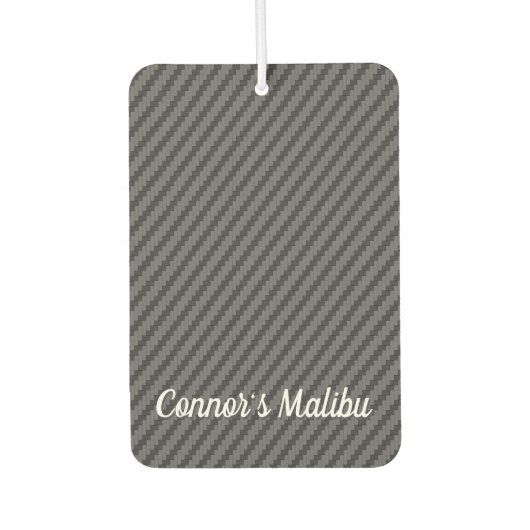 Exposed Carbon Fiber Style Autolufterfrischer (Vorderseite)