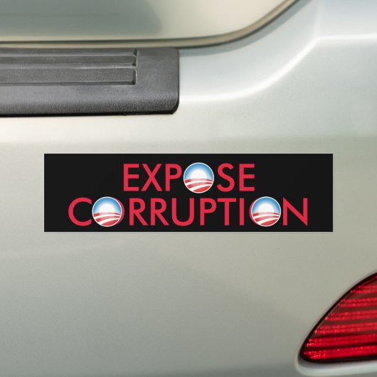 Exposeeobama-Korruption Autoaufkleber (Auf Auto)