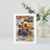 Exposition de Locomotion 1895 - Paris - Vintag Postkarte (Stehend Vorderseite)