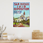Exposition San Diego 1916 Poster (Küche)