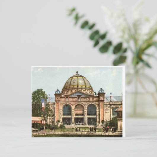 Exposition Universell 1889 Paris Frankreich Postkarte (Stehend Vorderseite)