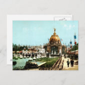 Exposition Universell 1889 Paris Frankreich Postkarte (Vorne/Hinten)