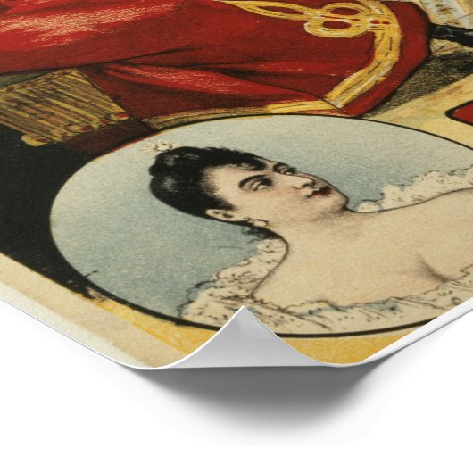 Exposition Universelle Paris 1889 Poster (Ecke)