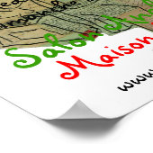 Exposition von Peintures de Susan Payne-Trutna Poster (Ecke)