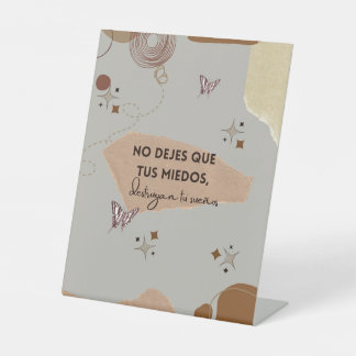 Expositor en L Profesional para Promociones y Seña Sockelschild
