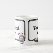 Express: Benutzerdefiniertes Whiteboard für Nachri Kaffeetasse (Mittel)